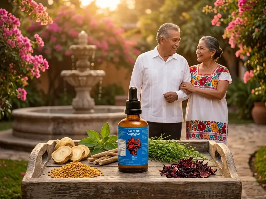 Palo de Caballo: fórmula natural en gotas para la vitalidad masculina