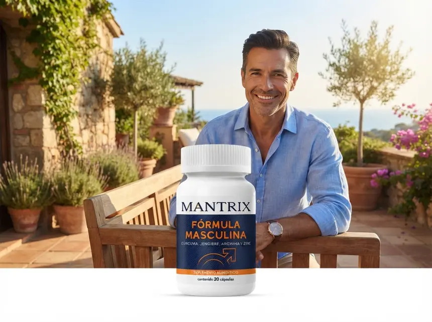 Hombre maduro activo y con energía — experiencia Mantrix