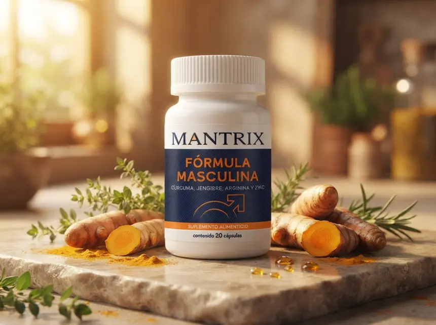 Cúrcuma, jengibre y los ingredientes naturales de Mantrix