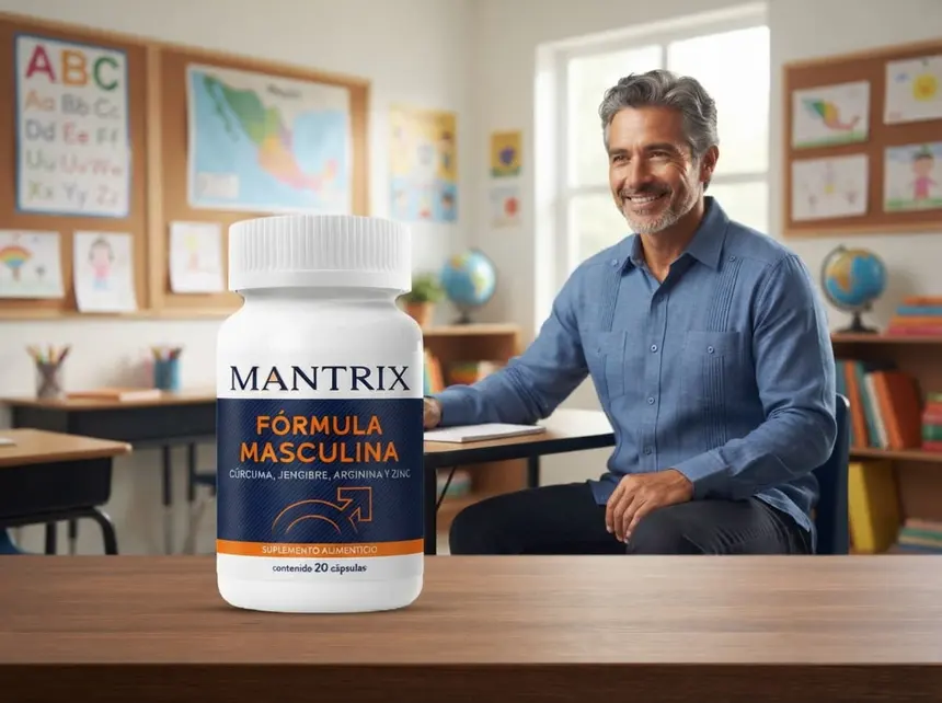 Profesor mexicano de mediana edad que cuida su salud masculina