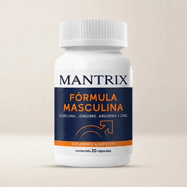 Mantrix Fórmula Masculina — frasco original con 20 cápsulas